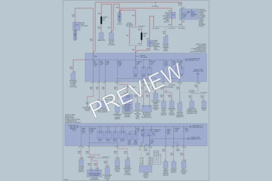 2010 Saturn VUE Power Distribution wiring diagram preview