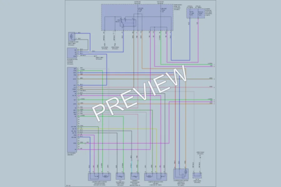 2010 Scion tC Air Conditioning wiring diagram preview