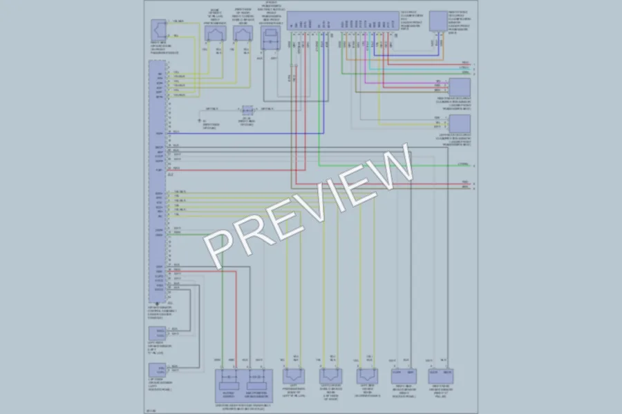 2010 Scion tC Supplemental Restraints wiring diagram preview