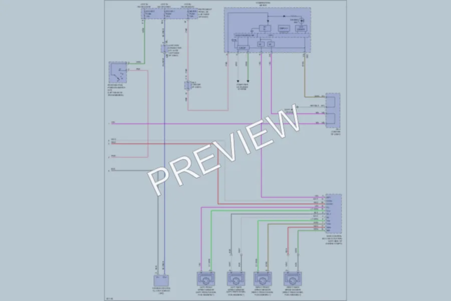 2010 Scion xB Cruise Control wiring diagram preview