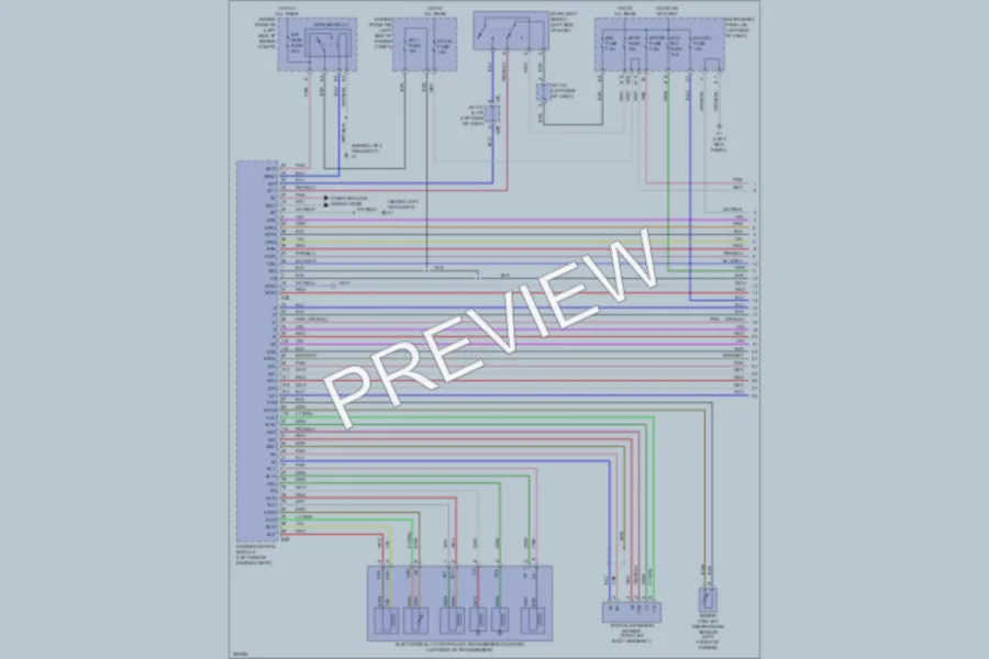 2010 Scion xB Transmission wiring diagram preview