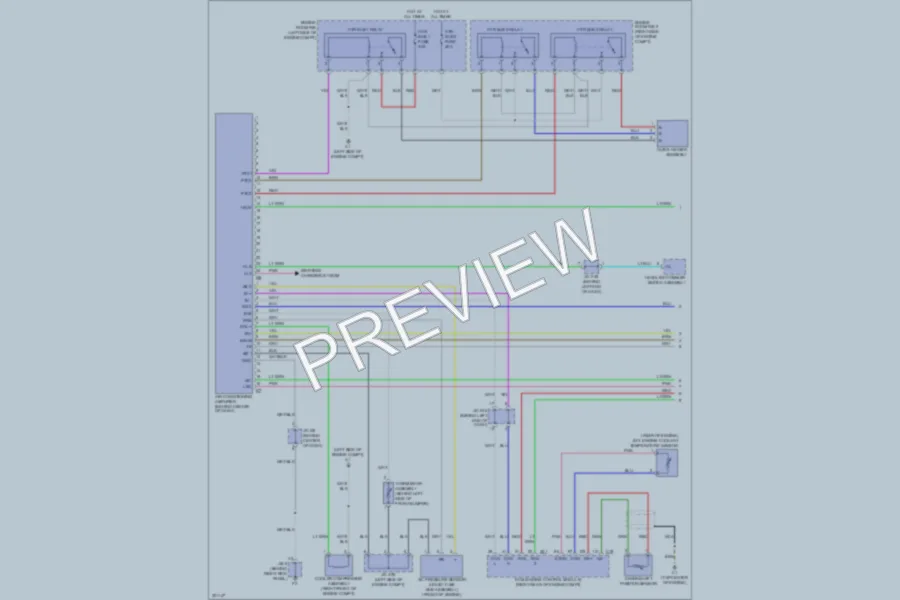 2010 Scion xD Air Conditioning wiring diagram preview