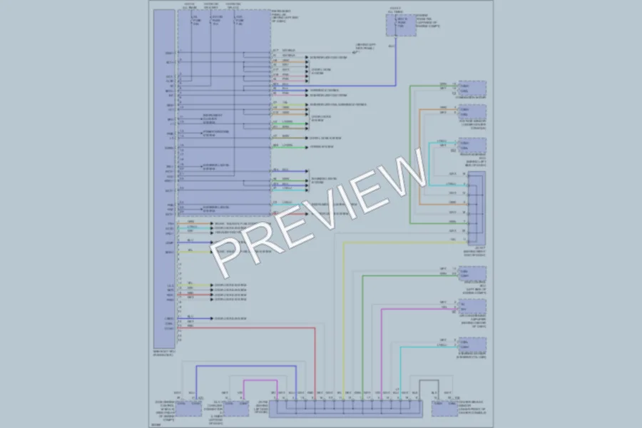 2010 Scion xD Body Control Modules wiring diagram preview