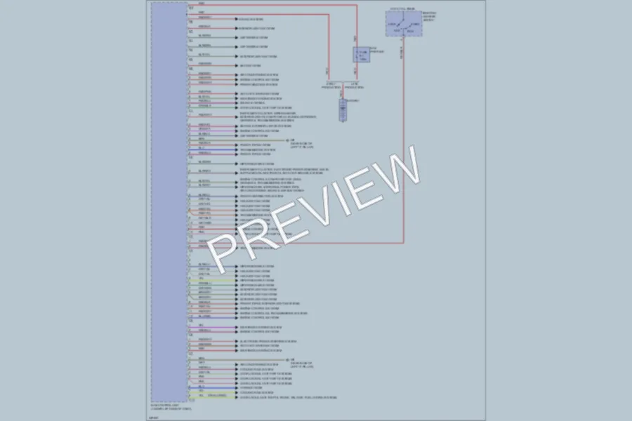 2010 Smart fortwo Body Control Modules wiring diagram preview
