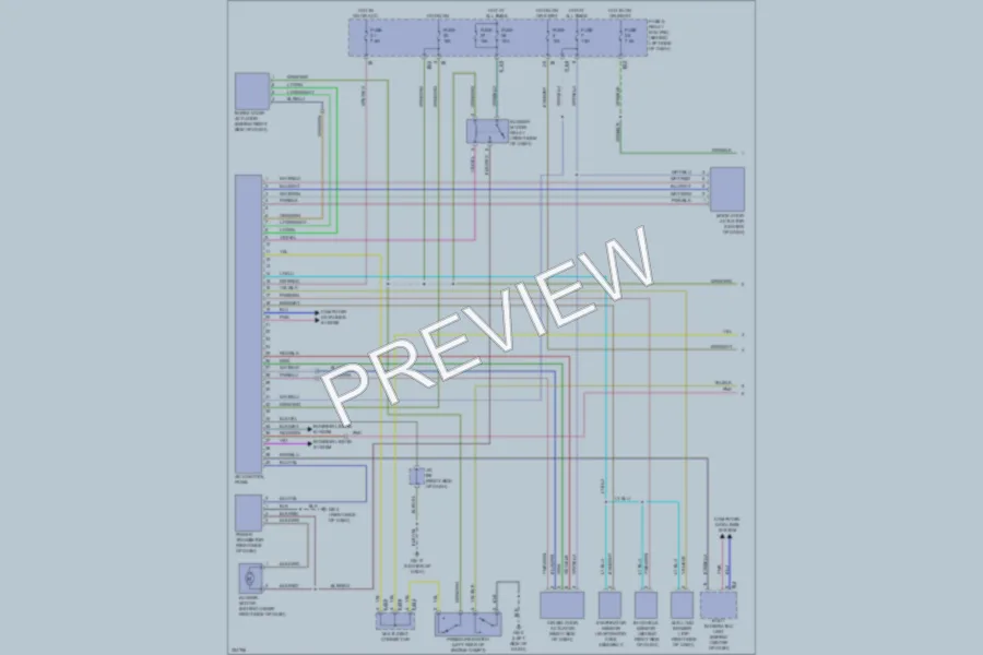 2010 Subaru Forester Air Conditioning wiring diagram preview