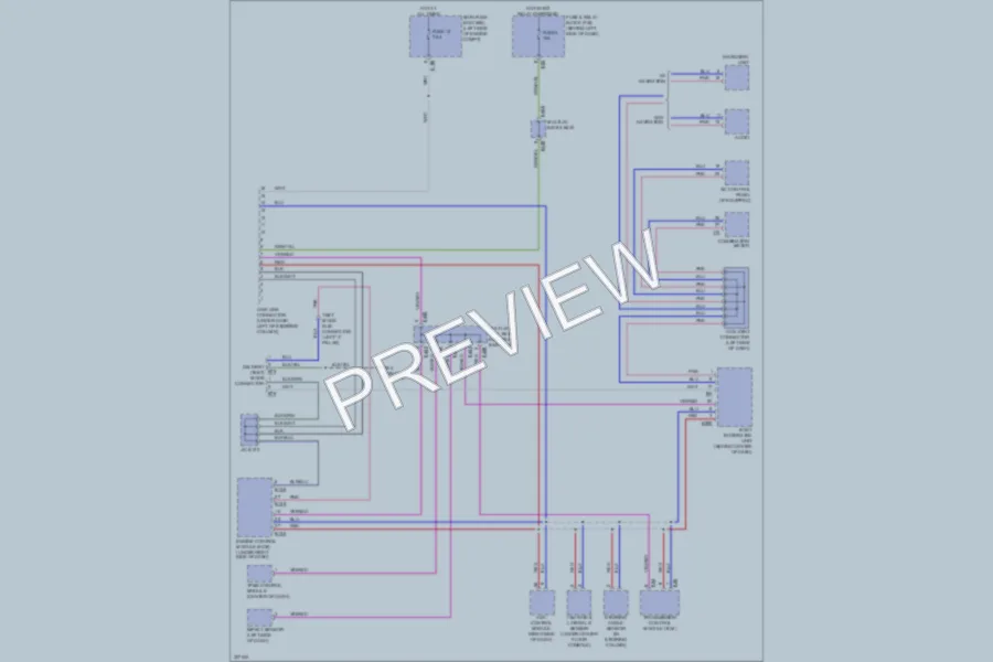 2010 Subaru Forester Computer Data Lines wiring diagram preview
