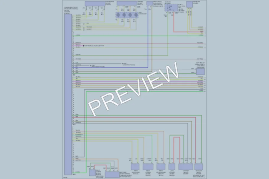 2010 Subaru Forester Supplemental Restraints wiring diagram preview