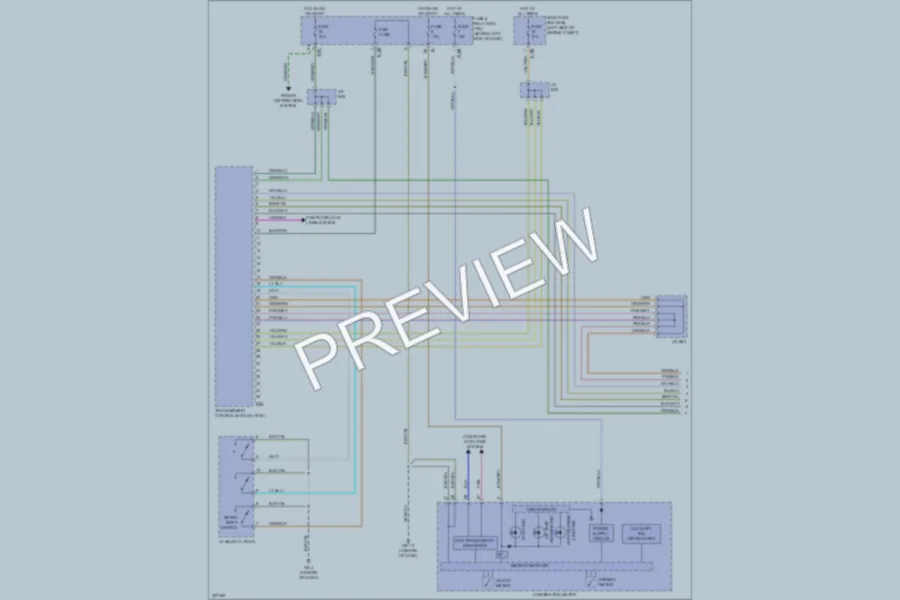 2010 Subaru Forester Transmission wiring diagram preview
