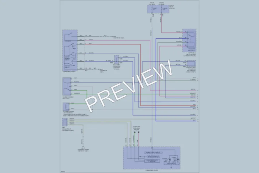 2010 Subaru Impreza Headlights wiring diagram preview