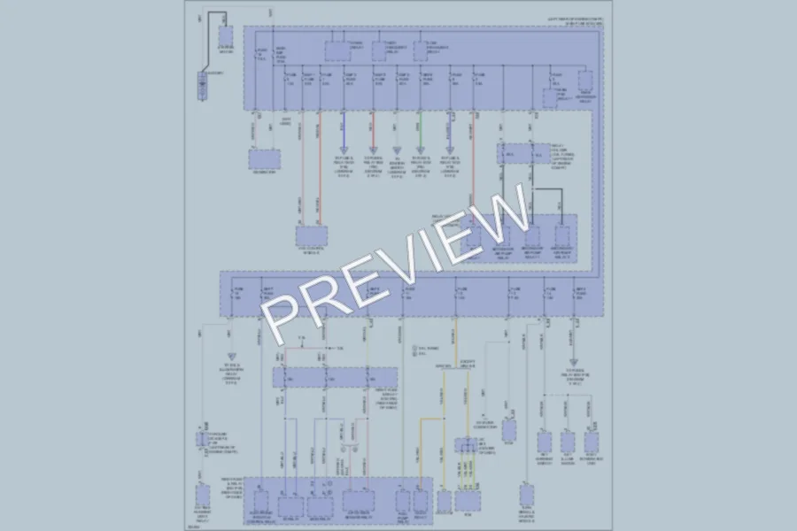 2010 Subaru ImprezaWRX Power Distribution wiring diagram preview