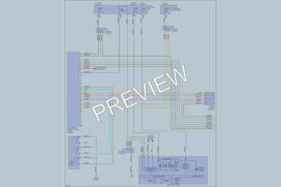 2010 Subaru ImprezaWRX Transmission wiring diagram preview