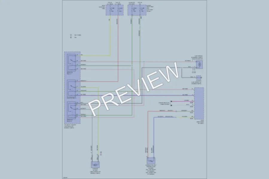 2010 Subaru Legacy Cooling Fan wiring diagram preview