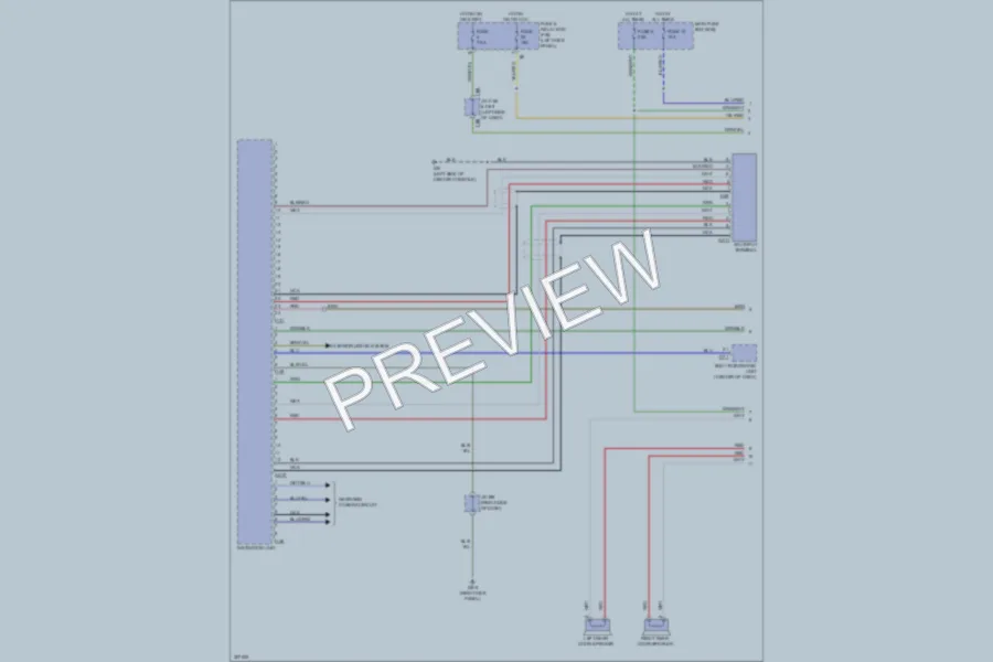 2010 Subaru Legacy Navigation wiring diagram preview