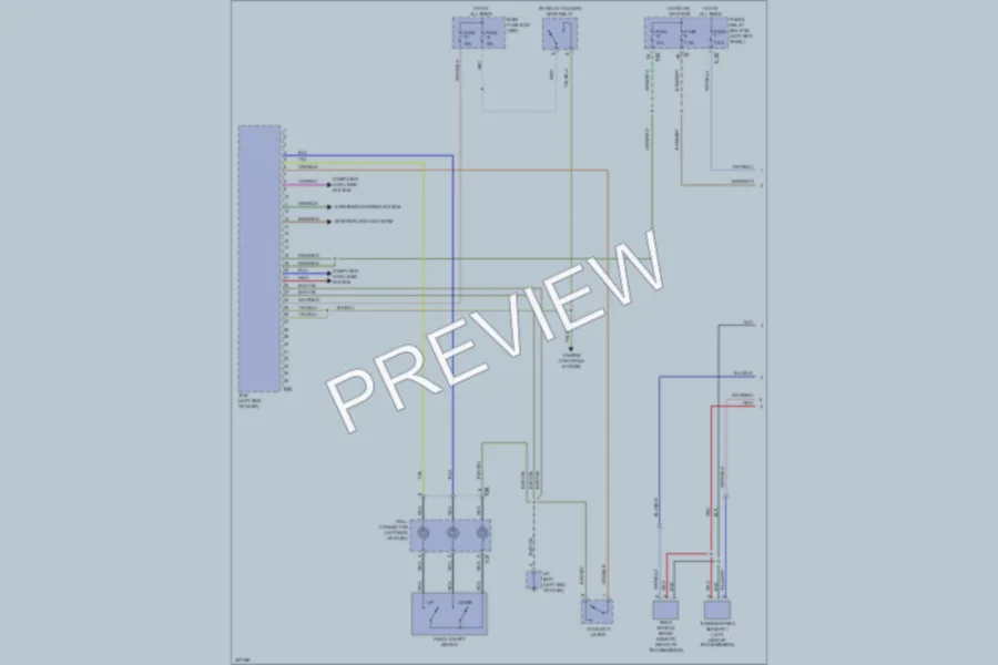 2010 Subaru Legacy Transmission wiring diagram preview