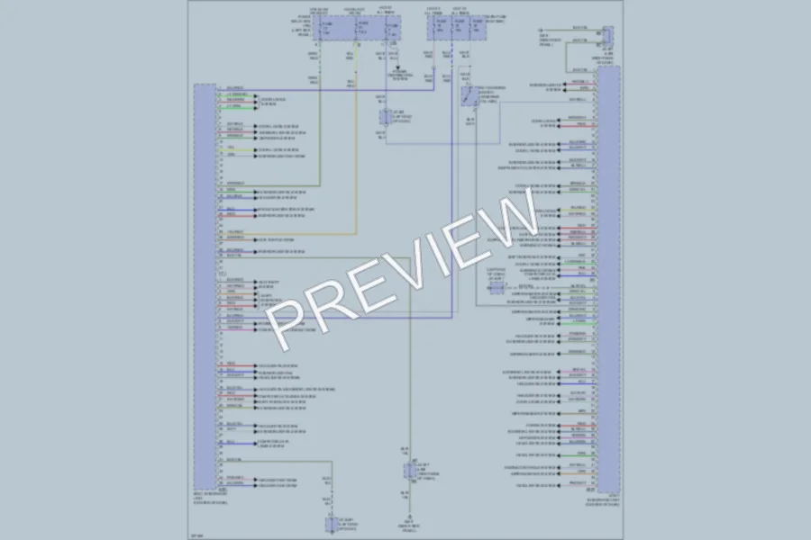 2010 Subaru Outback Body Control Modules wiring diagram preview