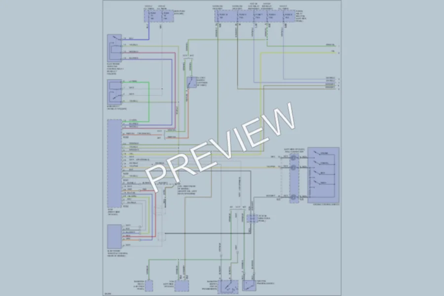 2010 Subaru Outback Cruise Control wiring diagram preview
