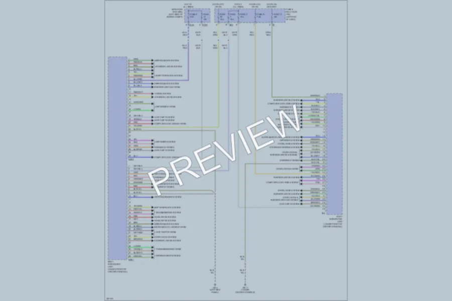 2010 Subaru Tribeca Body Control Modules wiring diagram preview