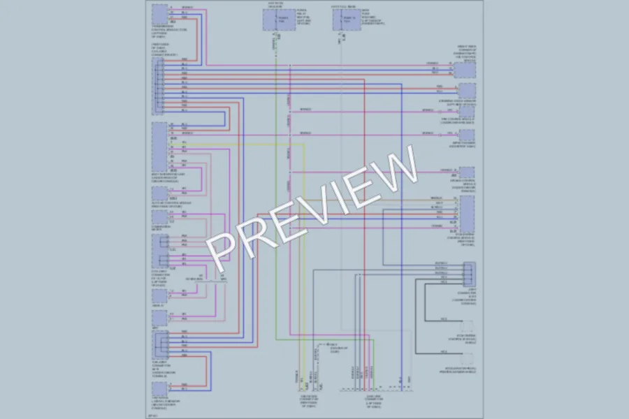 2010 Subaru Tribeca Computer Data Lines wiring diagram preview