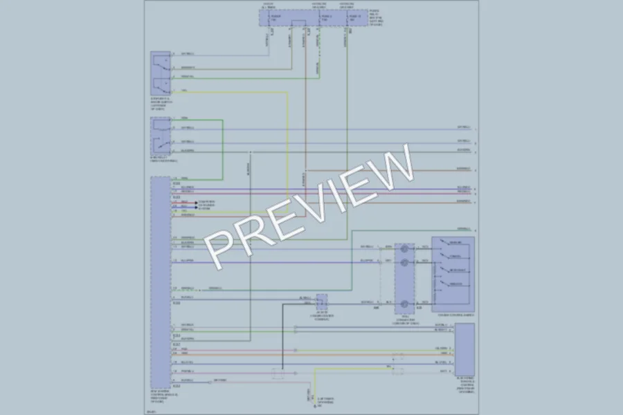 2010 Subaru Tribeca Cruise Control wiring diagram preview