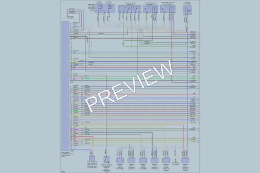 2010 Subaru Tribeca Engine Performance wiring diagram preview