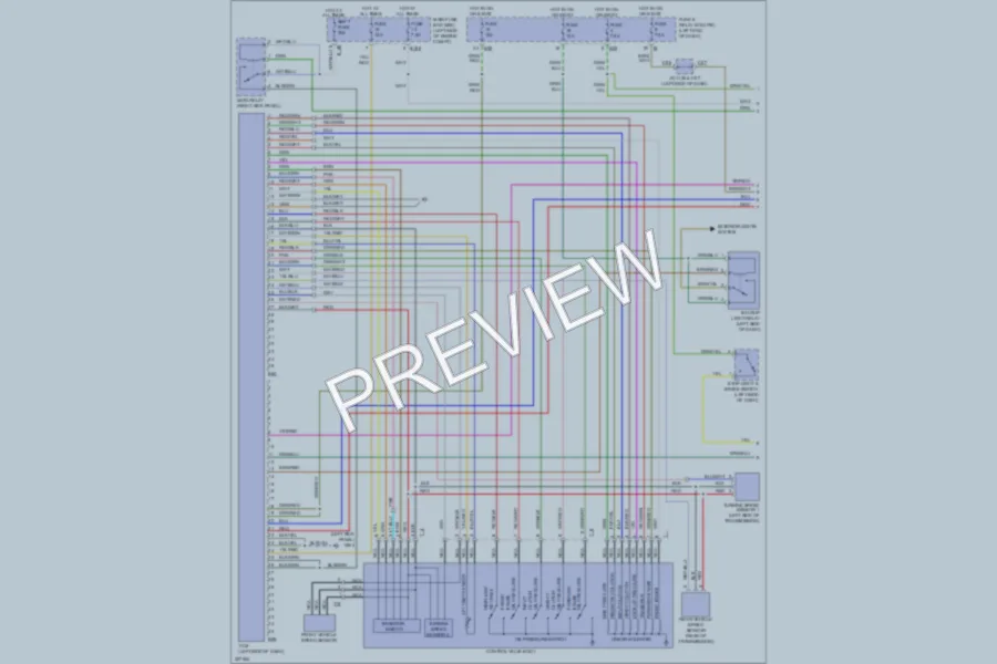 2010 Subaru Tribeca Transmission wiring diagram preview