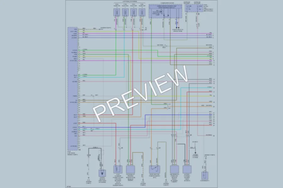 2010 Suzuki Equator Engine Performance wiring diagram preview