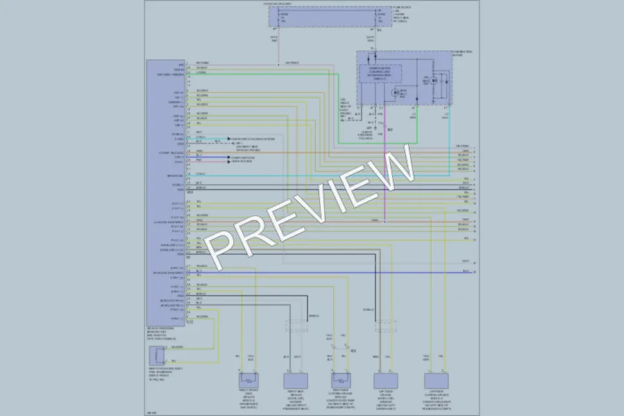 2010 Suzuki Equator Supplemental Restraints wiring diagram preview
