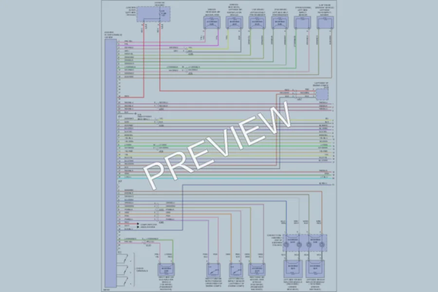 2010 Suzuki Kizashi Supplemental Restraints wiring diagram preview