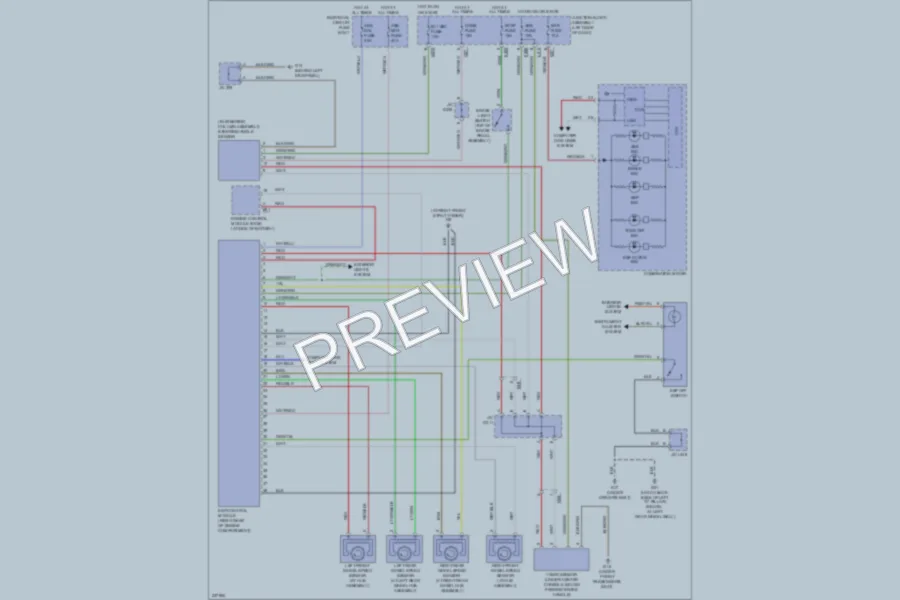 2010 Suzuki SX4 Anti Lock Brakes wiring diagram preview