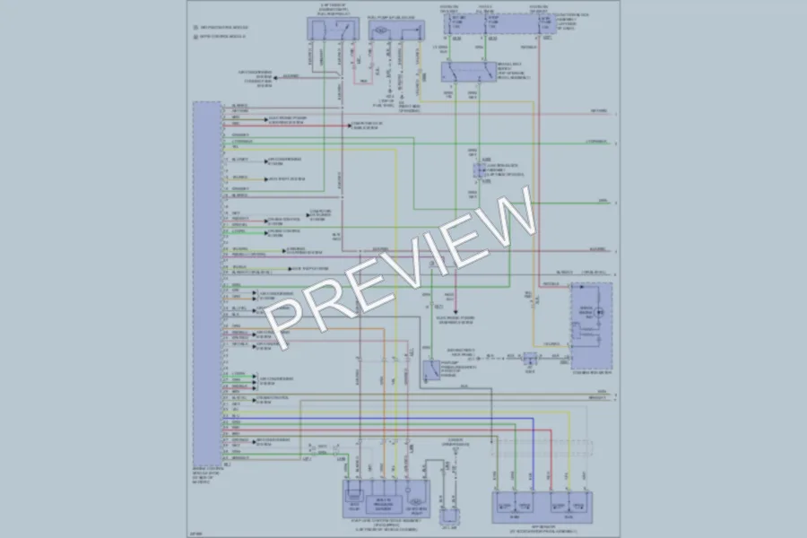 2010 Suzuki SX4 Engine Performance wiring diagram preview