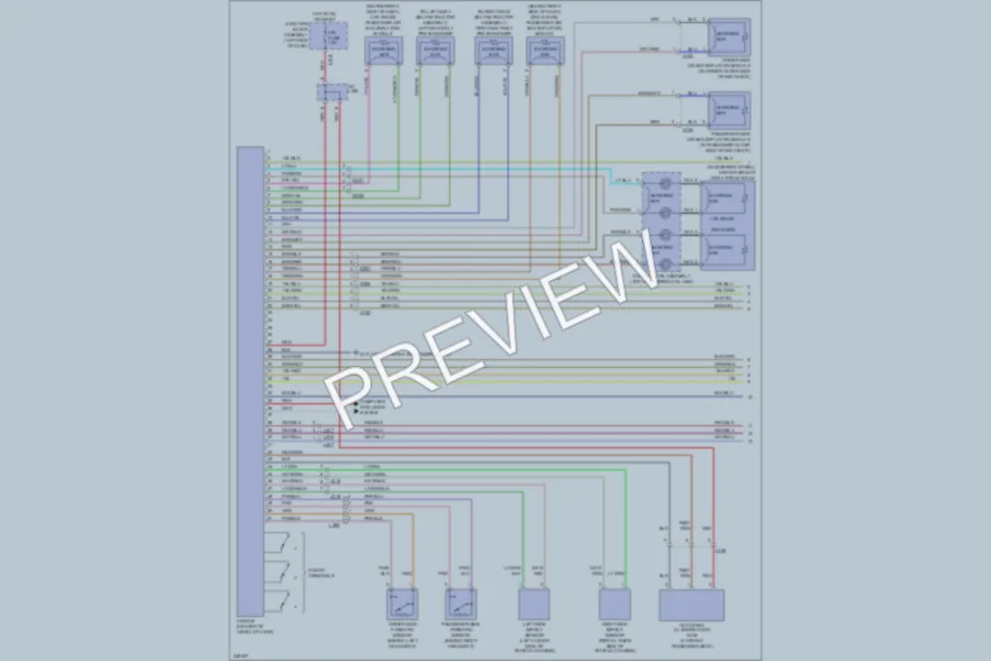 2010 Suzuki SX4 Supplemental Restraints wiring diagram preview