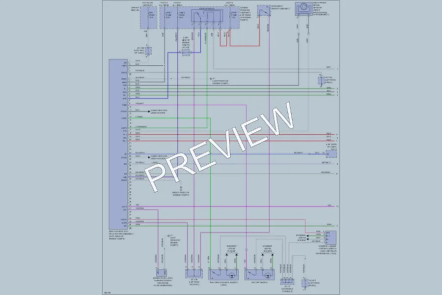 2010 Toyota 4Runner Anti Lock Brakes wiring diagram preview