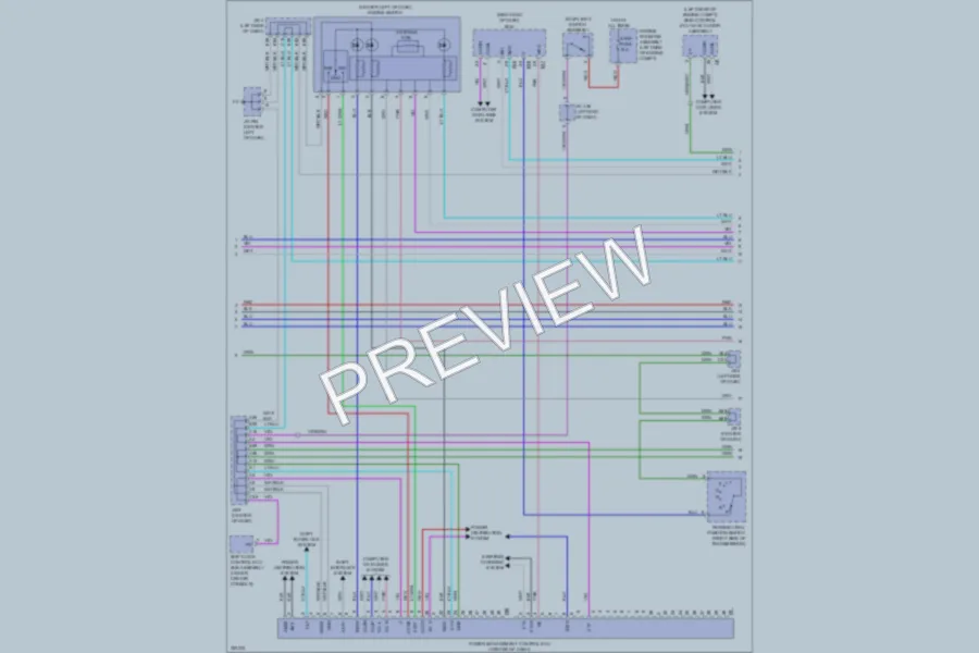 2010 Toyota 4Runner Anti Theft wiring diagram preview