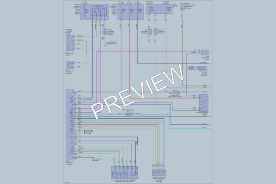 2010 Toyota 4Runner Cruise Control wiring diagram preview