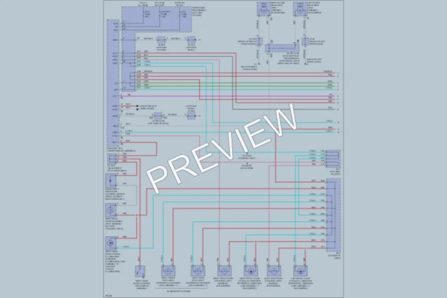 2010 Toyota 4Runner Interior Lights wiring diagram preview