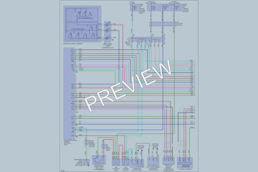 2010 Toyota 4Runner Navigation wiring diagram preview