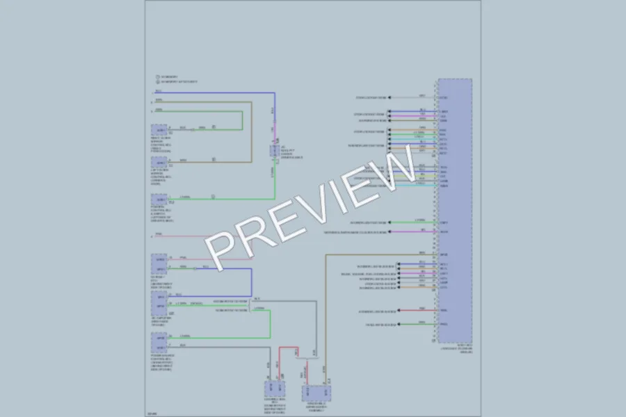 2010 Toyota Avalon Body Control Modules wiring diagram preview