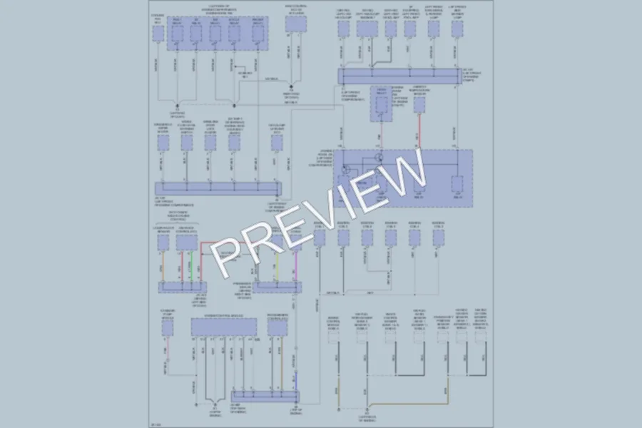 2010 Toyota Avalon Ground Distribution wiring diagram preview