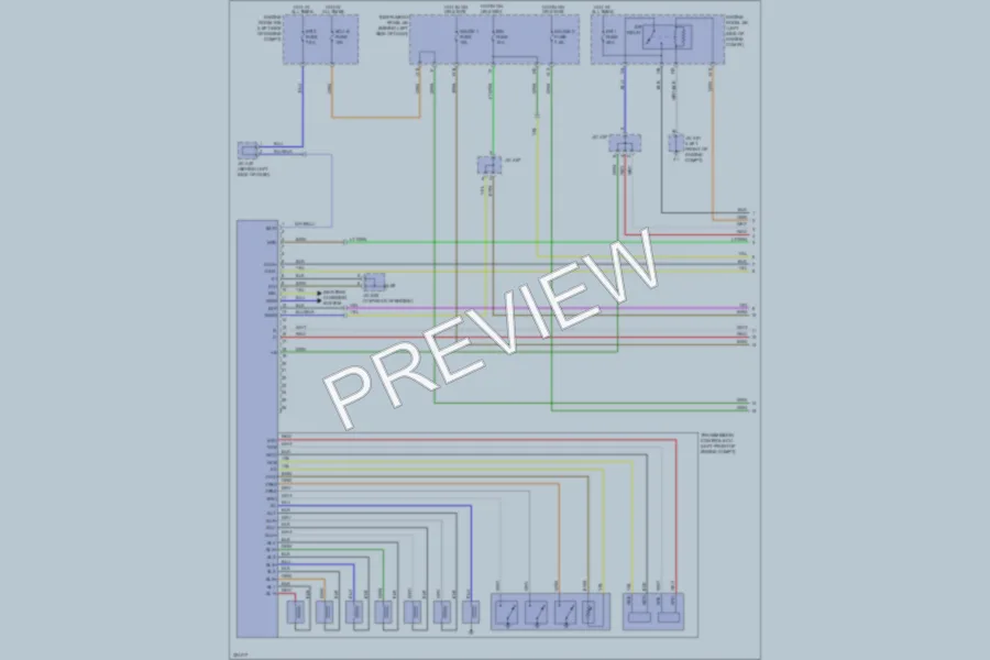 2010 Toyota Avalon Transmission wiring diagram preview