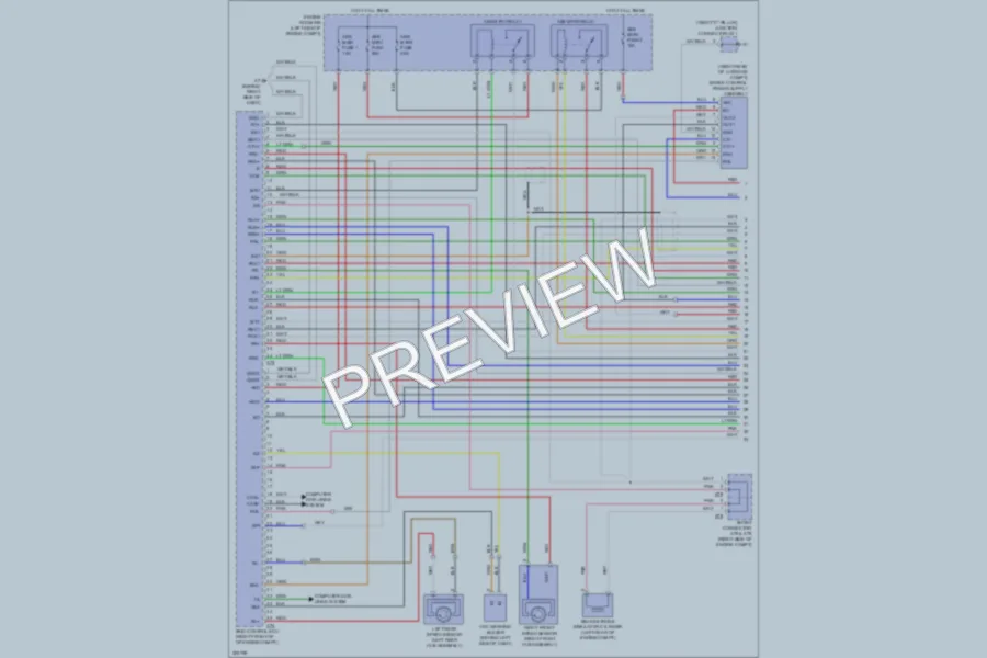 2010 Toyota Camry Anti Lock Brakes wiring diagram preview