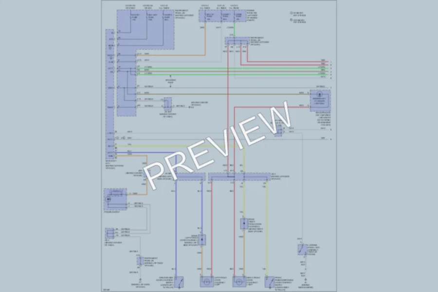 2010 Toyota Camry Interior Lights wiring diagram preview