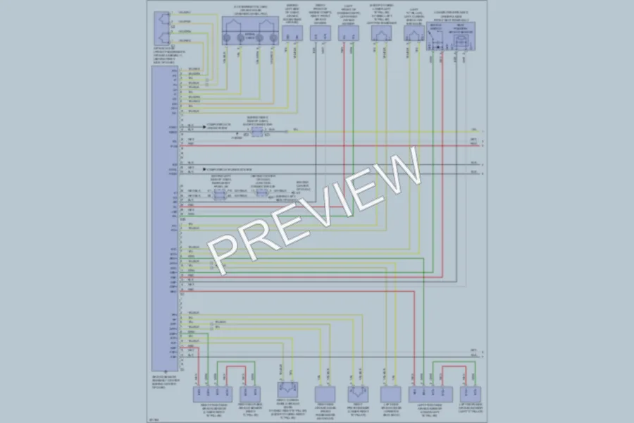 2010 Toyota Camry Supplemental Restraints wiring diagram preview