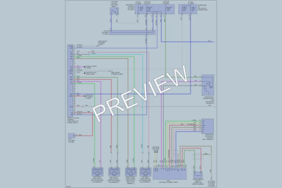 2010 Toyota Corolla Anti Lock Brakes wiring diagram preview