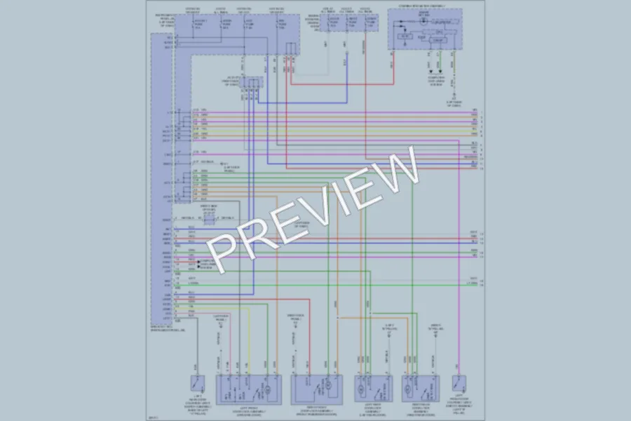 2010 Toyota Corolla Anti Theft wiring diagram preview