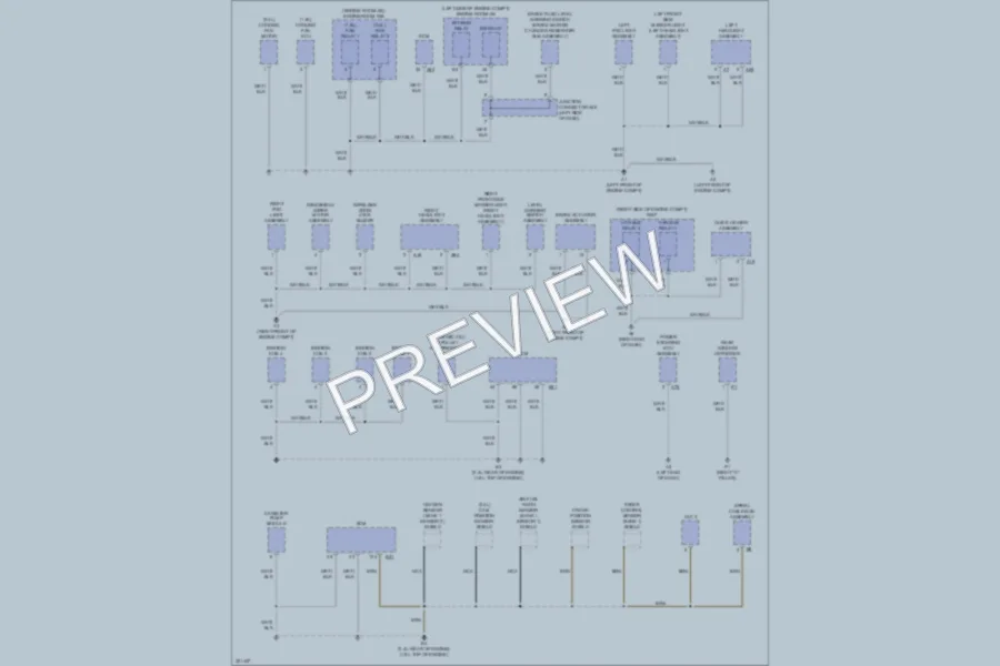 2010 Toyota Corolla Ground Distribution wiring diagram preview