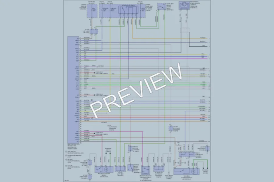 2010 Toyota FJCruiser Anti Lock Brakes wiring diagram preview