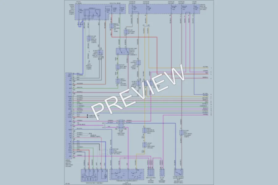 2010 Toyota FJCruiser Cruise Control wiring diagram preview