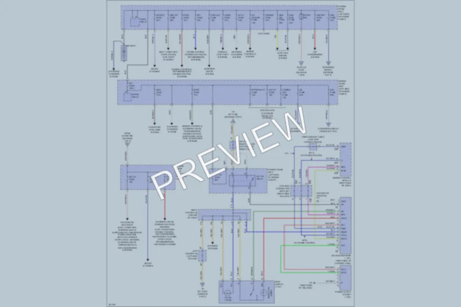 2010 Toyota FJCruiser Power Distribution wiring diagram preview