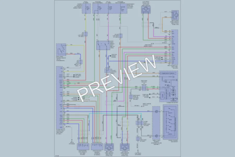 2010 Toyota Highlander Cruise Control wiring diagram preview