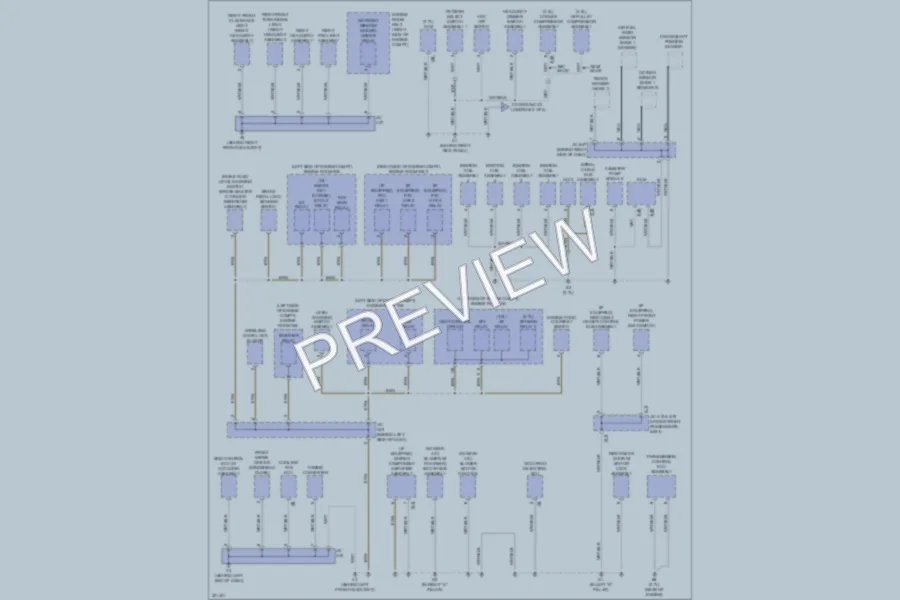 2010 Toyota Highlander Ground Distribution wiring diagram preview